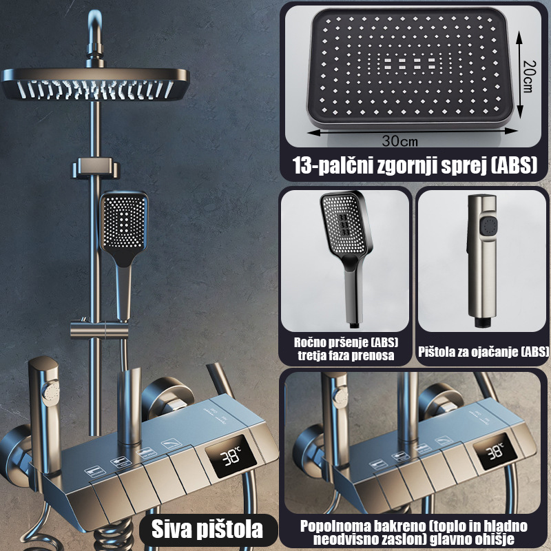 Inteligentni nadzor temperature (z zaslonom)